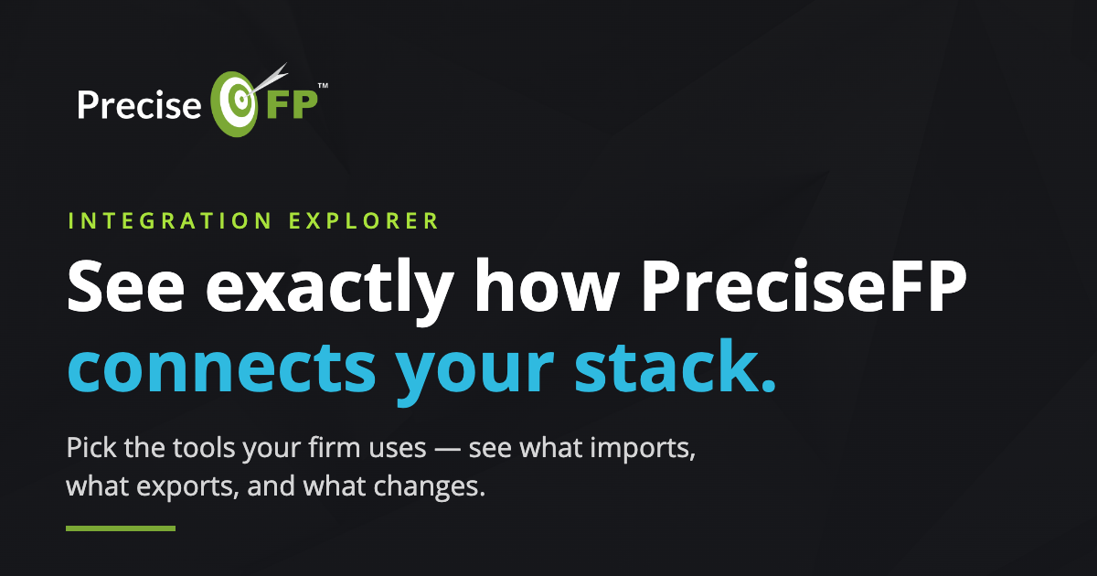 Build Your Tech Stack | PreciseFP Integrations