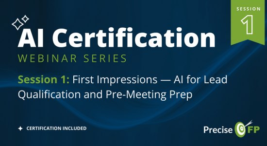 AI Webinar Series Session 1